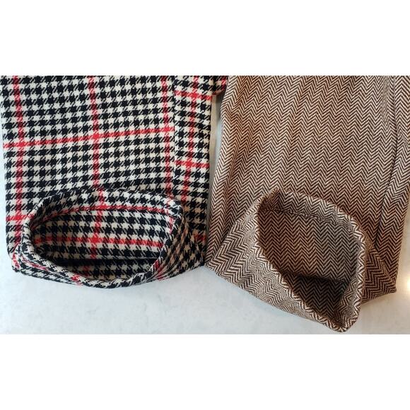 ROWING BLAZERS x TARGET Mixed Print Houndstooth Herringbone Pants Men's Size 32 - Picture 3 of 9